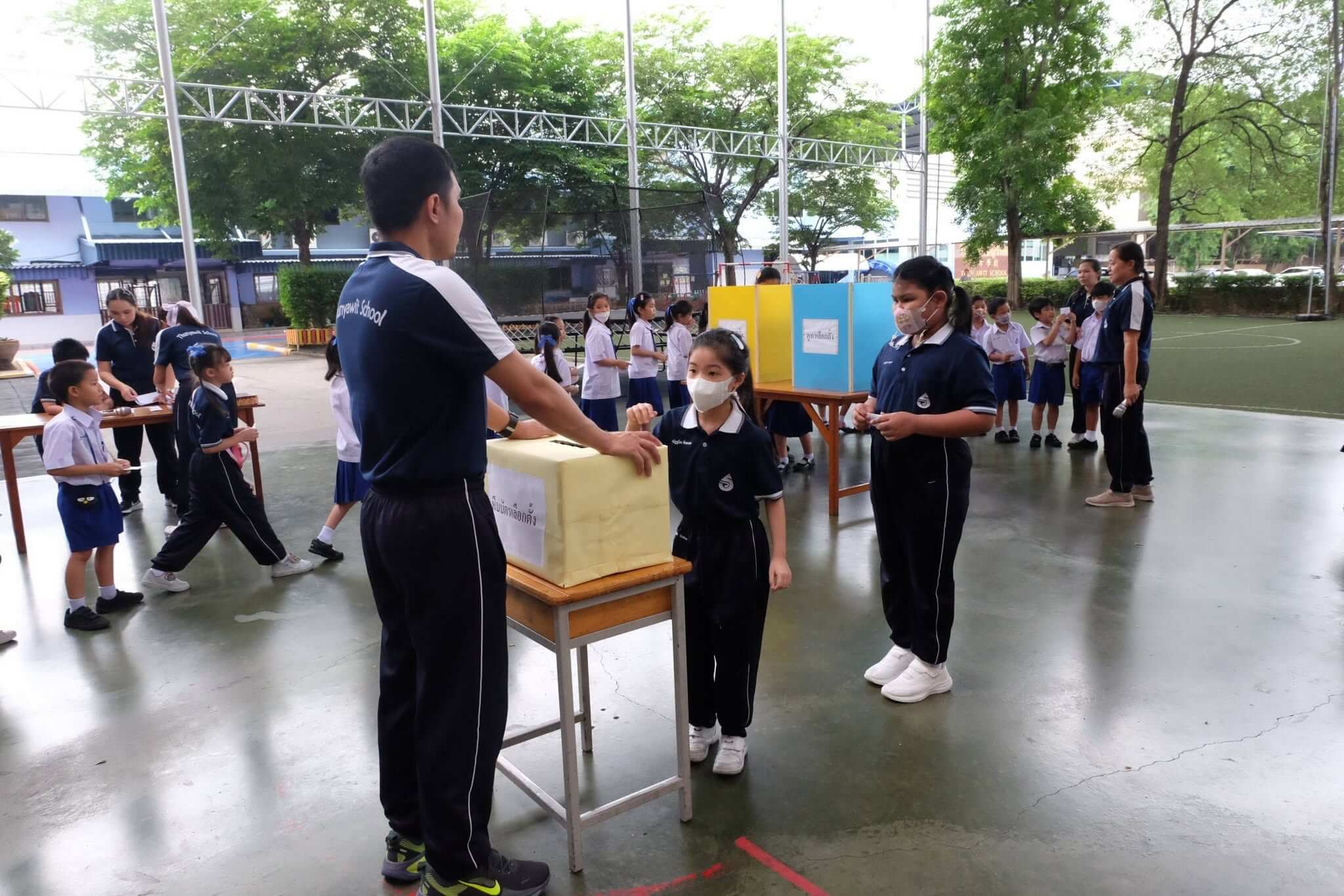 การเลือกตั้งสภานักเรียน โรงเรียนธัญวิทย์ ปีการศึกษา 2569