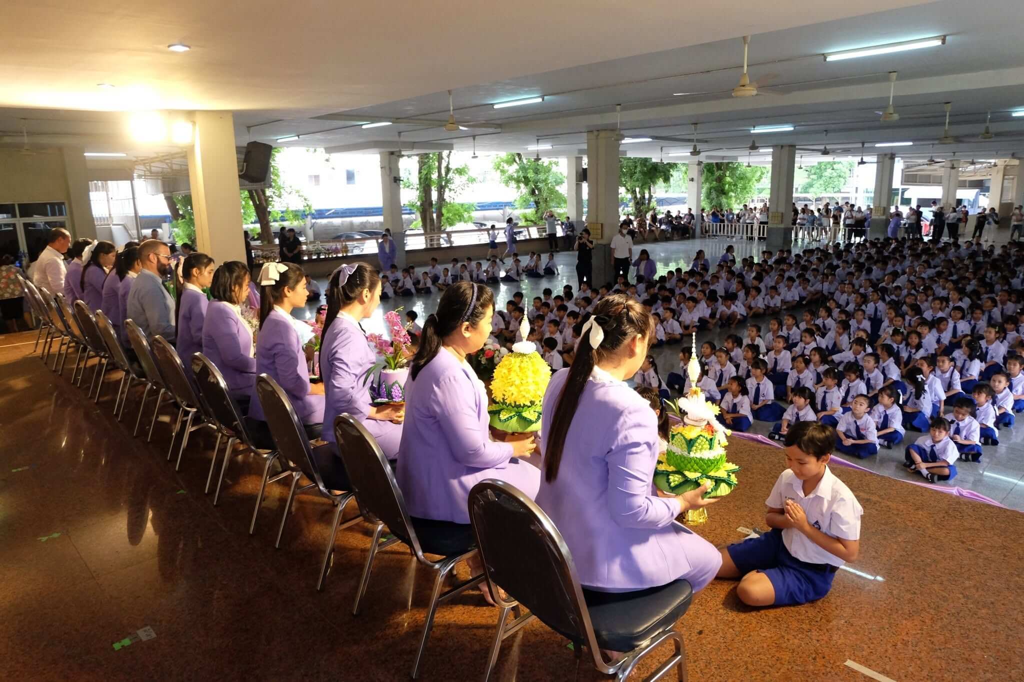 พิธีไหว้ครู ประจำปีการศึกษา 2569 โรงเรียนธัญวิทย์
