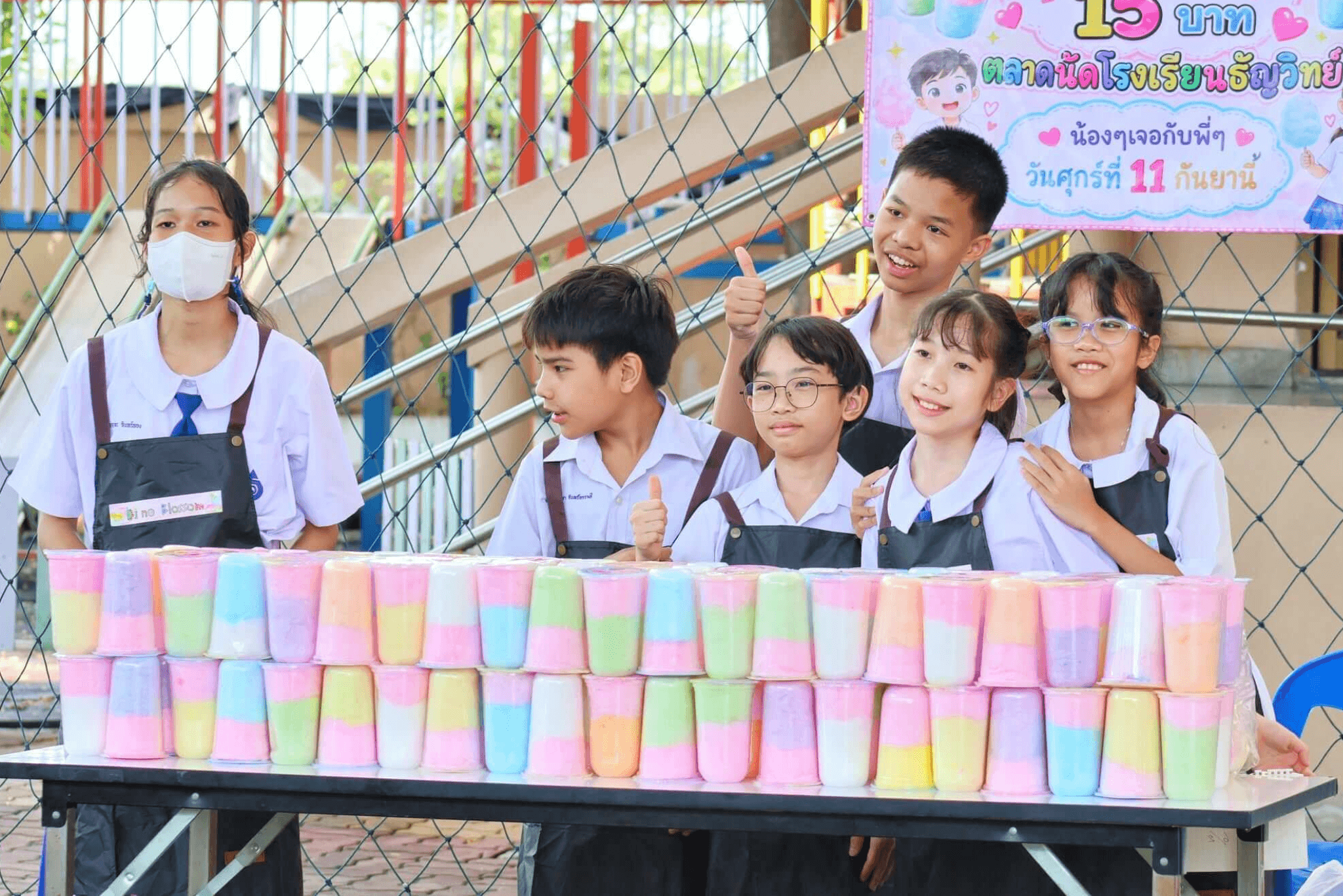 กิจกรรมตลาดโรงเรียนธัญวิทย์ ปี 2569